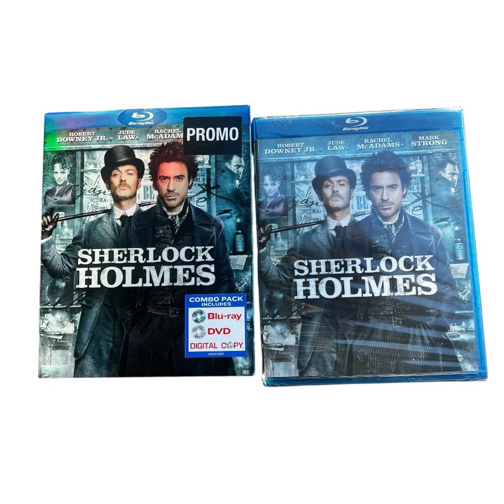 Sherlock Holmes 2009 Blu-ray and DVD Brand New